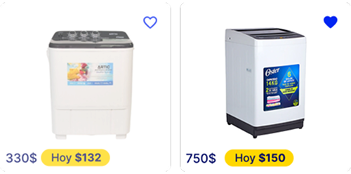 Ejemplo de productos de alta calidad